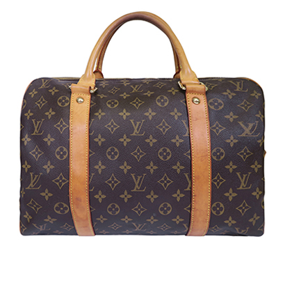 Monogram Carryall, &pound;795, Handbags, Brown/Tan, Canvas, Front view